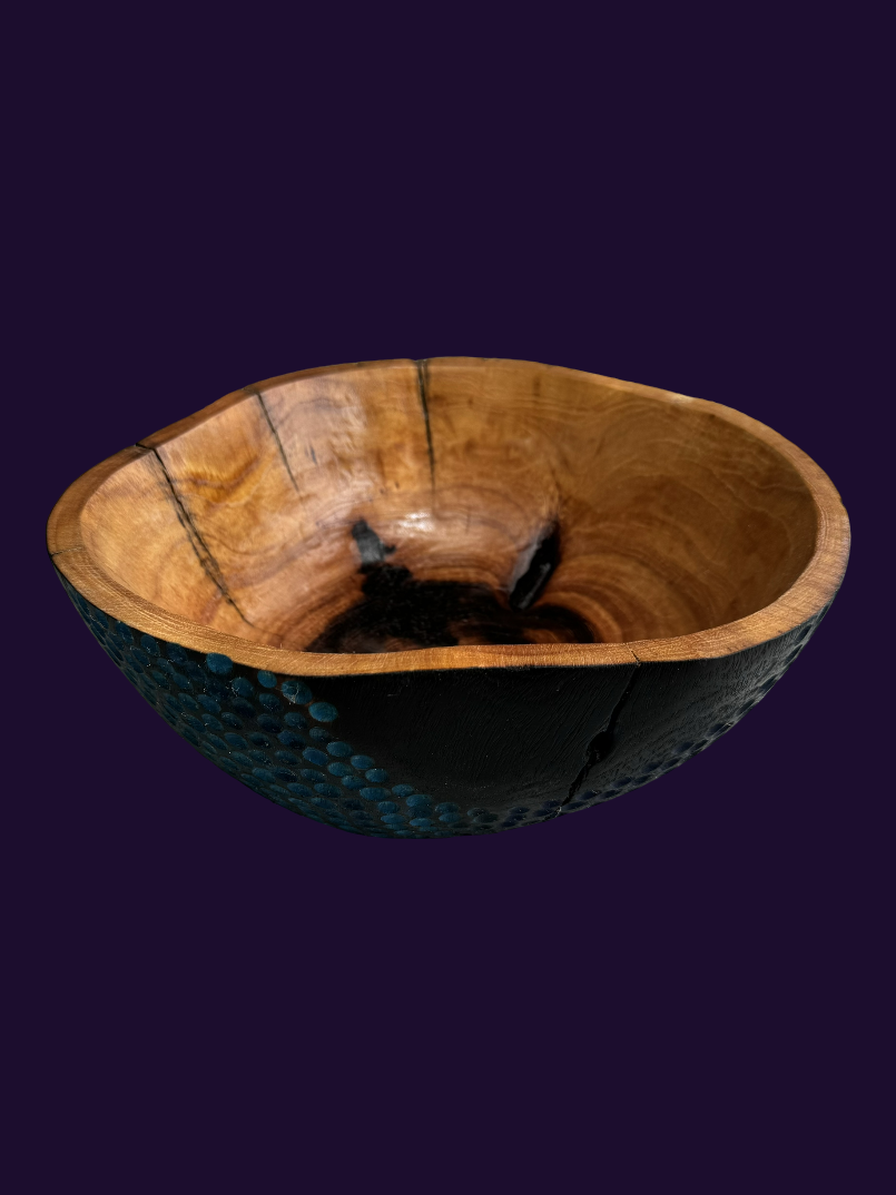 Hand carved bowl