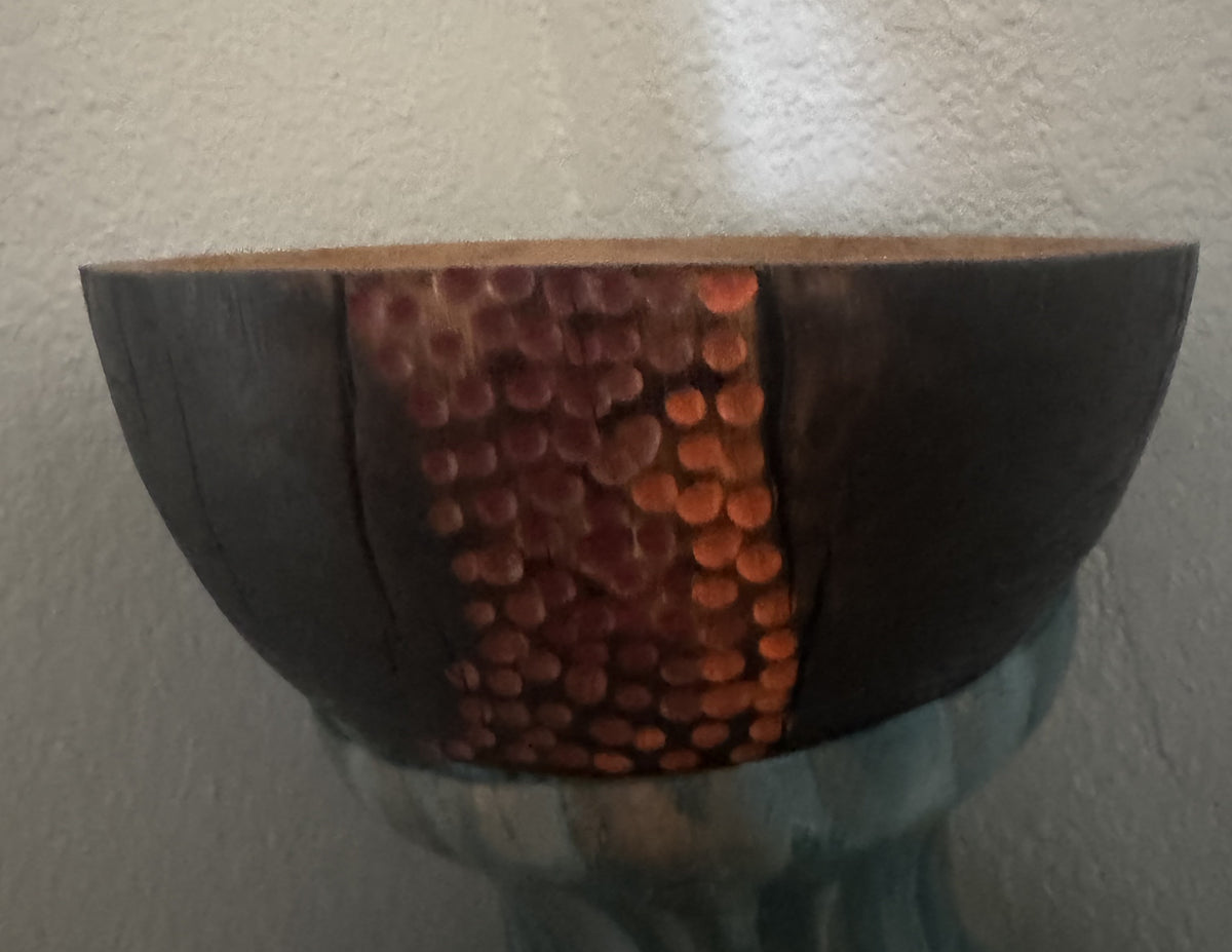 Hand carved bowl