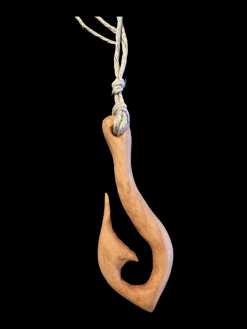 Maori style hook pendant