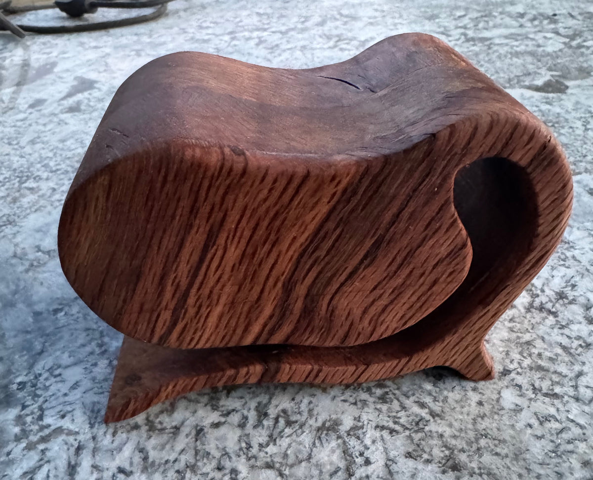 Walnut bandsaw box